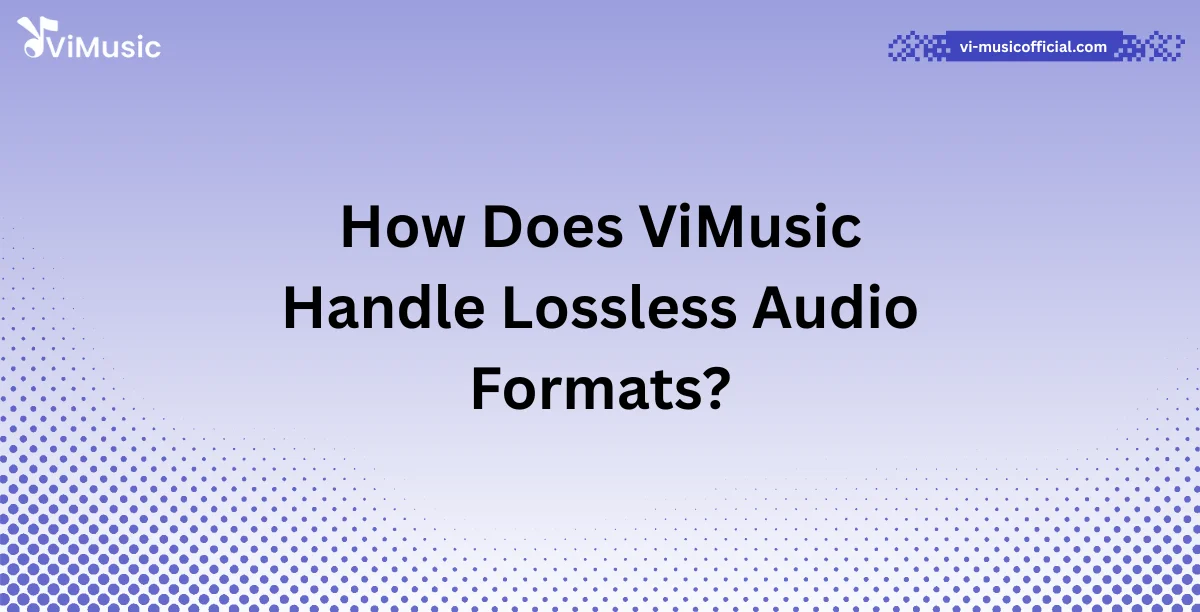 How Does ViMusic Handle Lossless Audio Formats?