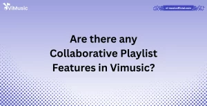Are there any Collaborative Playlist Features in Vimusic?