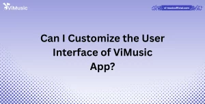 Can I Customize the User Interface of ViMusic App?